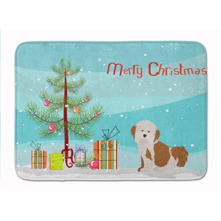 Carolines Treasures Havanese Christmas Tree Machine Washable Memory Foam Mat CK3458RUG